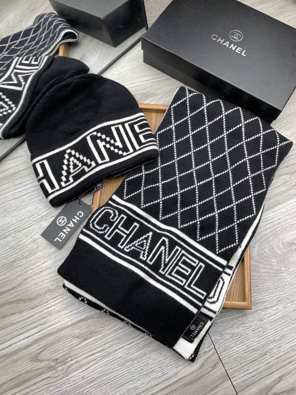 Chanel Scarf Hat hm (410)