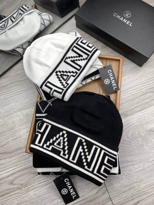 Chanel Scarf Hat hm (411)