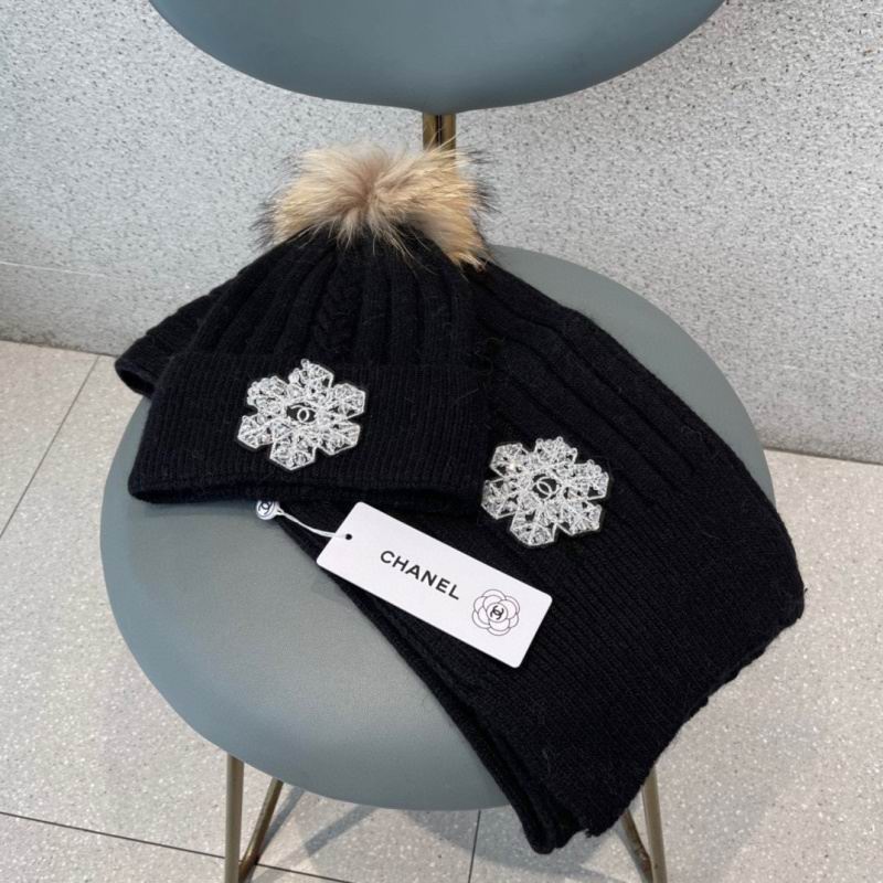Chanel Scarf Hat hm (432)