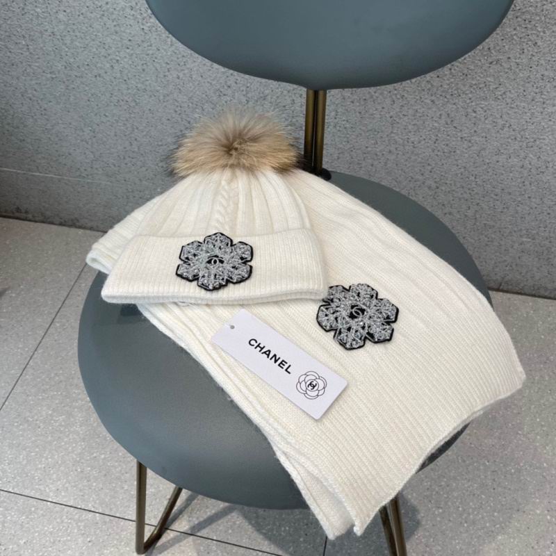 Chanel Scarf Hat hm (434)