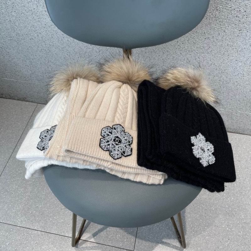 Chanel Scarf Hat hm (435)