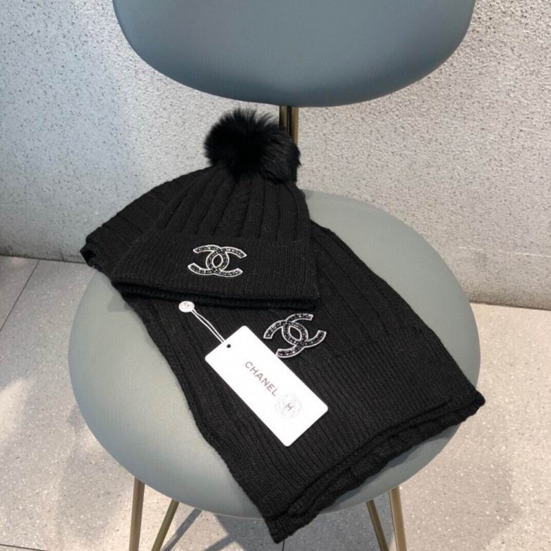 Chanel Scarf Hat hm (439)