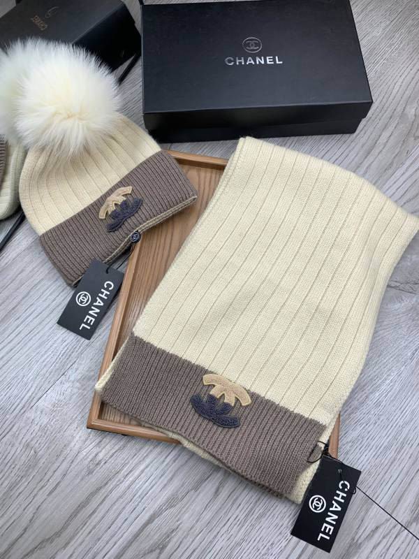 Chanel Scarf Hat hm (444)