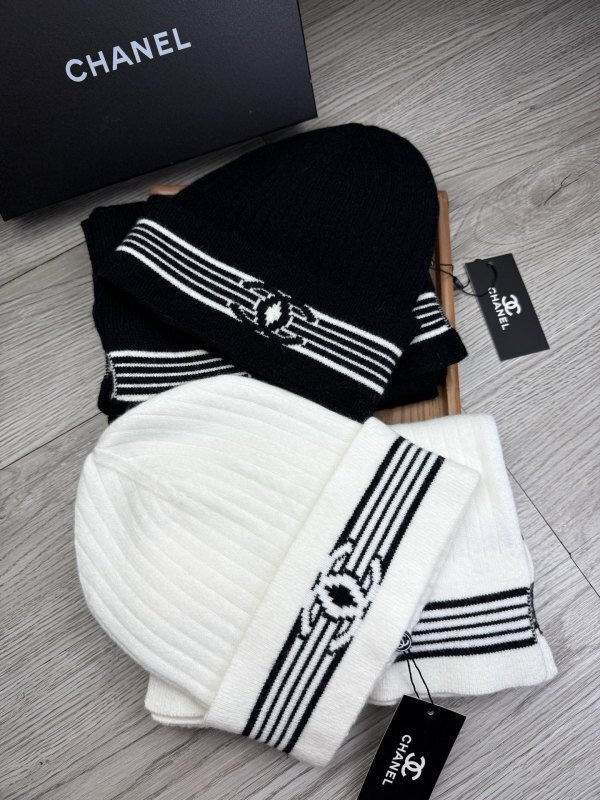 Chanel Scarf Hat hm (57)