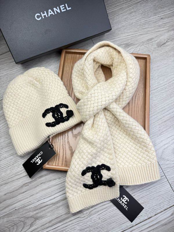 Chanel Scarf Hat hm (58)