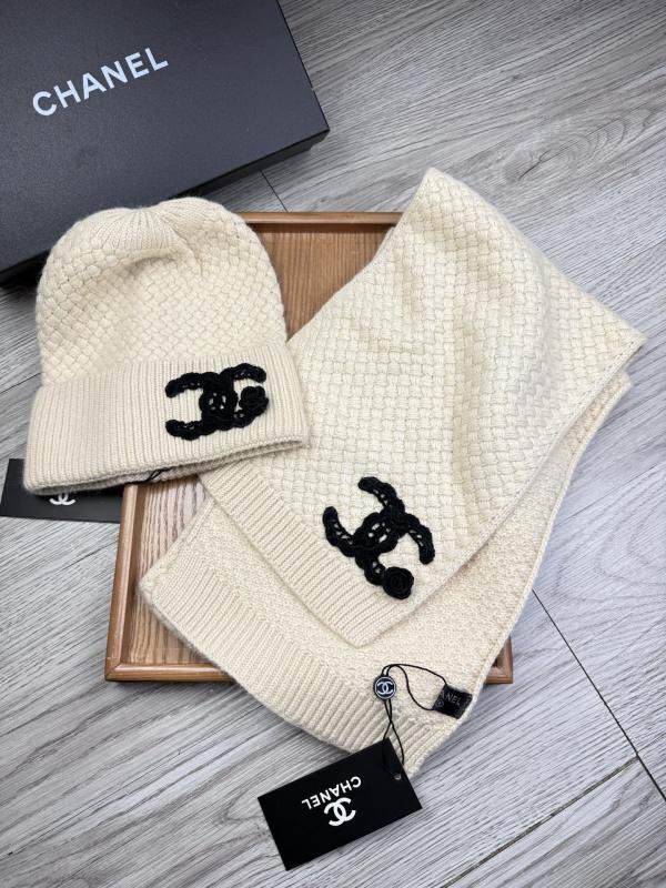 Chanel Scarf Hat hm (59)