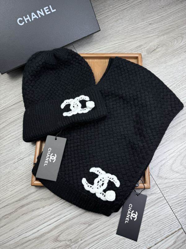 Chanel Scarf Hat hm (61)