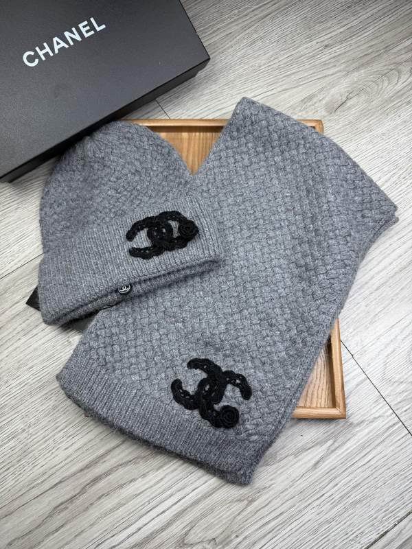 Chanel Scarf Hat hm (65)
