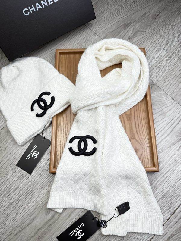 Chanel Scarf Hat hm (77)