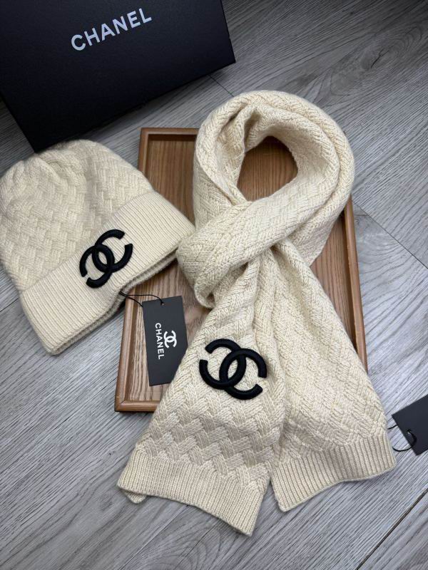 Chanel Scarf Hat hm (79)
