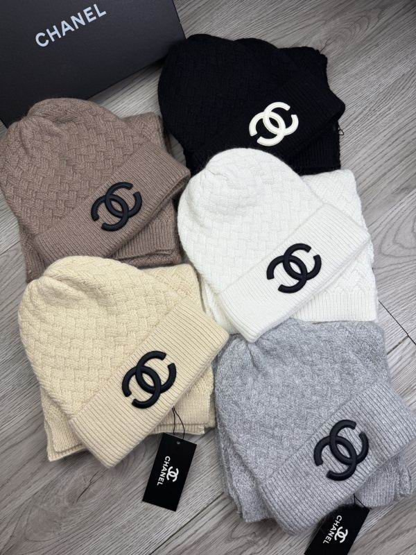 Chanel Scarf Hat hm (81)