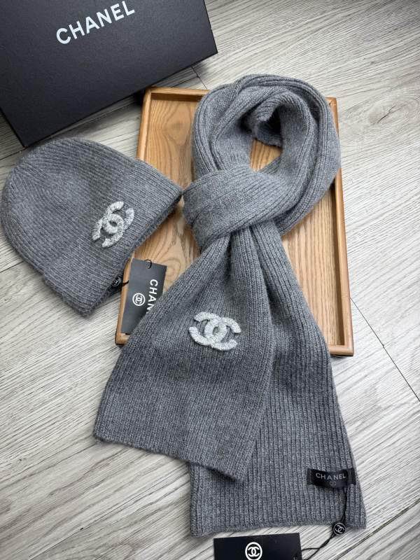 Chanel Scarf Hat hm (88)