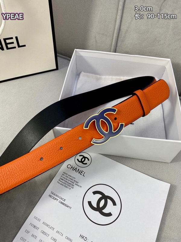 Chanel belt 30mmX90-115cm 8L (11)