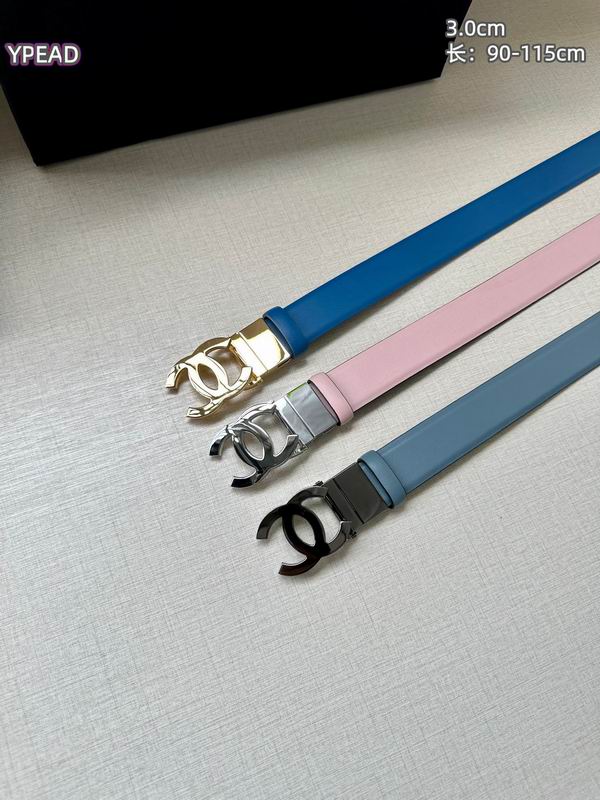 Chanel belt 30mmX90-115cm 8L (18)
