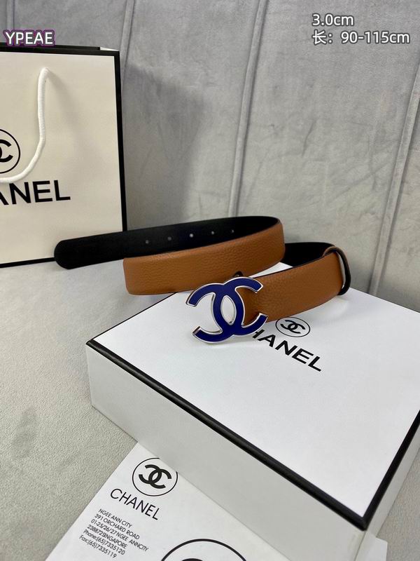 Chanel belt 30mmX90-115cm 8L (19)