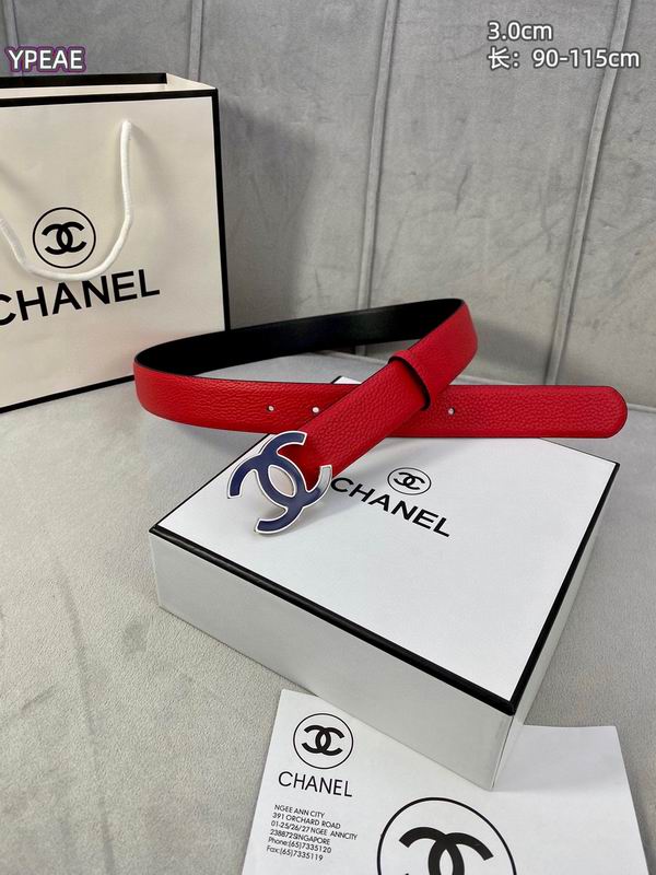 Chanel belt 30mmX90-115cm 8L (2)