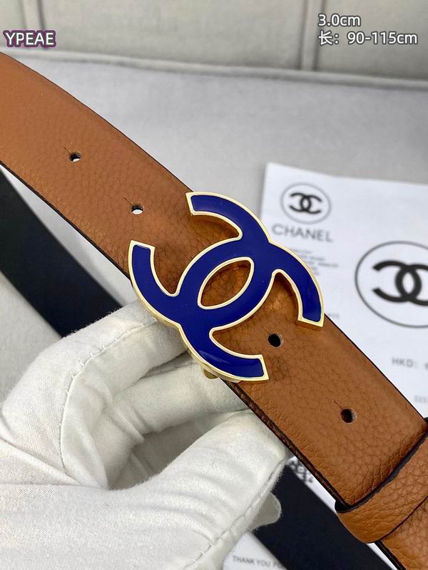 Chanel belt 30mmX90-115cm 8L (23)