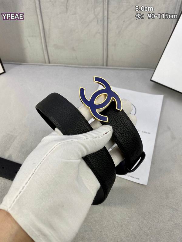 Chanel belt 30mmX90-115cm 8L (28)