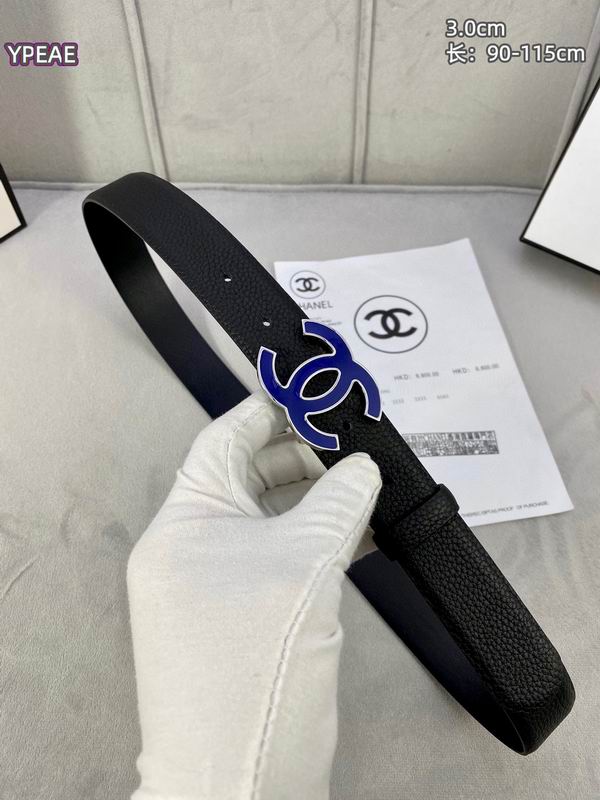 Chanel belt 30mmX90-115cm 8L (29)