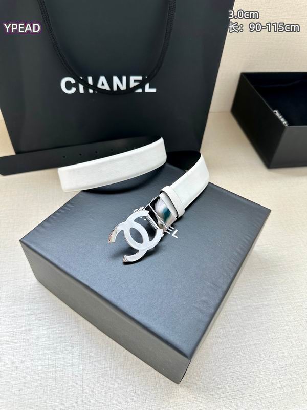 Chanel belt 30mmX90-115cm 8L (30)