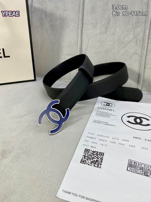 Chanel belt 30mmX90-115cm 8L (30)