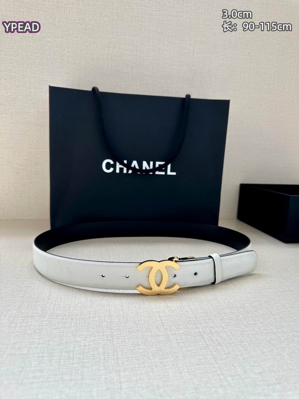 Chanel belt 30mmX90-115cm 8L (32)