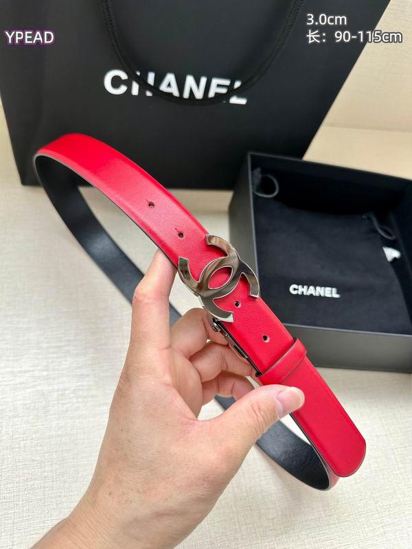 Chanel belt 30mmX90-115cm 8L (37)