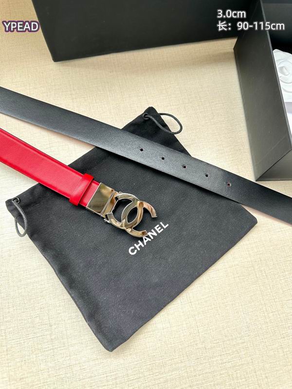 Chanel belt 30mmX90-115cm 8L (39)