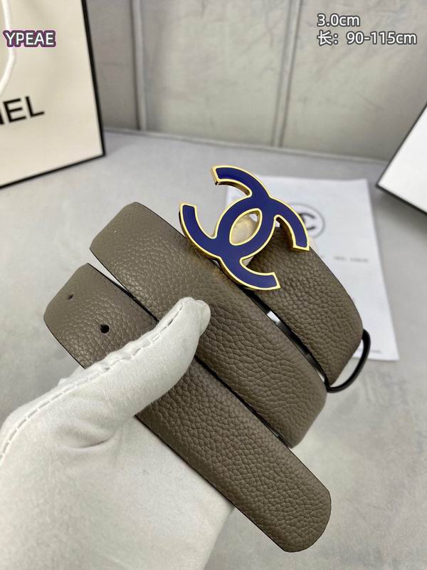 Chanel belt 30mmX90-115cm 8L (39)