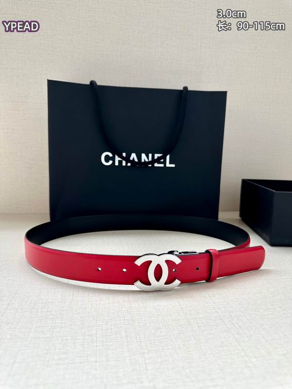 Chanel belt 30mmX90-115cm 8L (41)