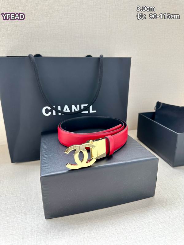Chanel belt 30mmX90-115cm 8L (45)