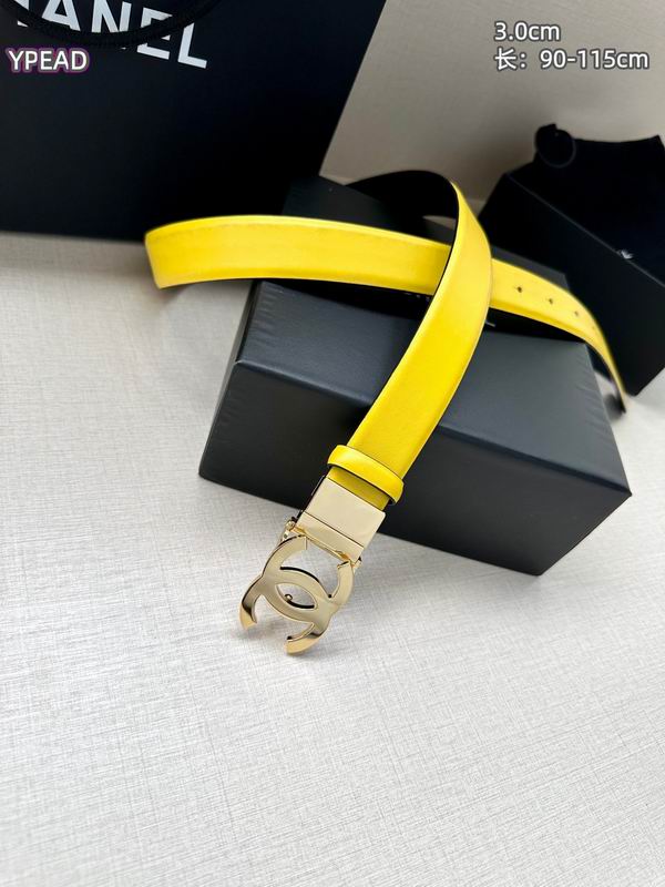 Chanel belt 30mmX90-115cm 8L (48)