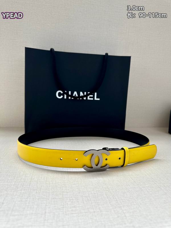 Chanel belt 30mmX90-115cm 8L (50)