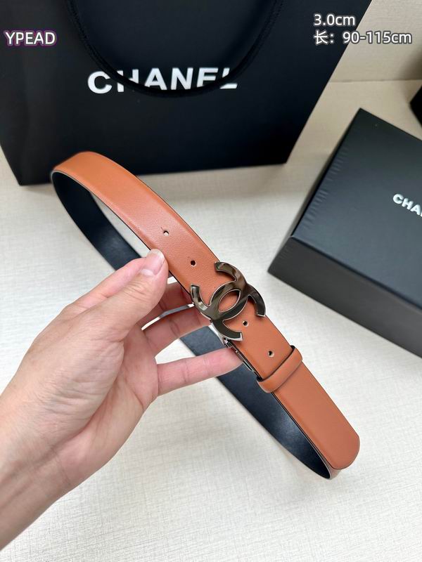 Chanel belt 30mmX90-115cm 8L (55)
