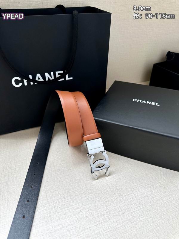 Chanel belt 30mmX90-115cm 8L (58)