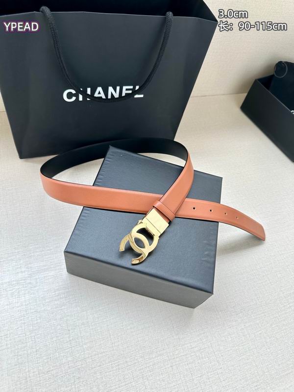 Chanel belt 30mmX90-115cm 8L (61)