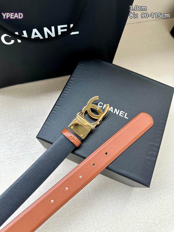Chanel belt 30mmX90-115cm 8L (63)