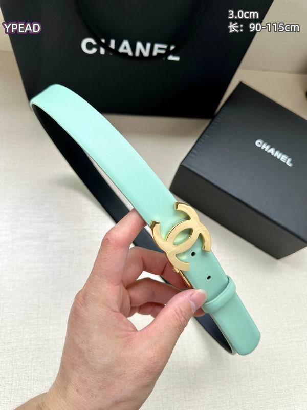 Chanel belt 30mmX90-115cm 8L (64)