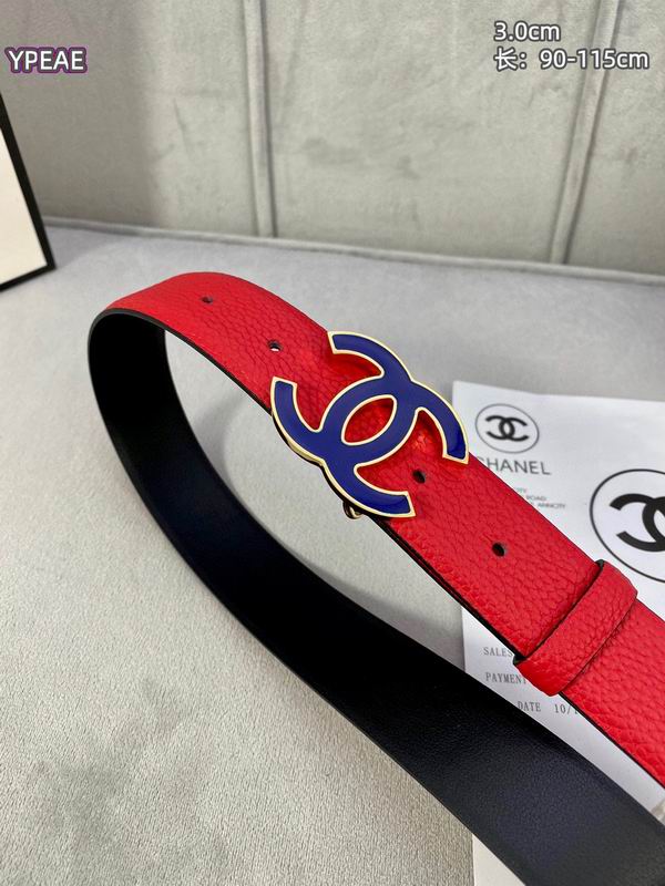 Chanel belt 30mmX90-115cm 8L (8)