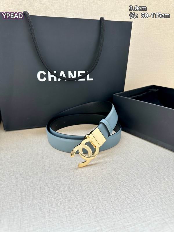 Chanel belt 30mmX90-115cm 8L (9)