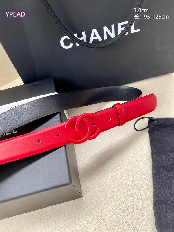 Chanel belt 30mmX95-125cm 8L (18)