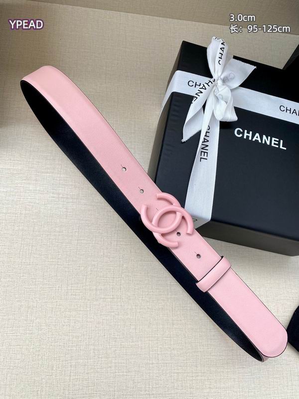 Chanel belt 30mmX95-125cm 8L (33)