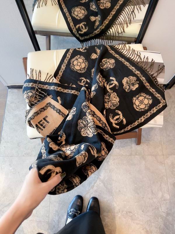 Chanel scarf 60X180cm E21 (11)