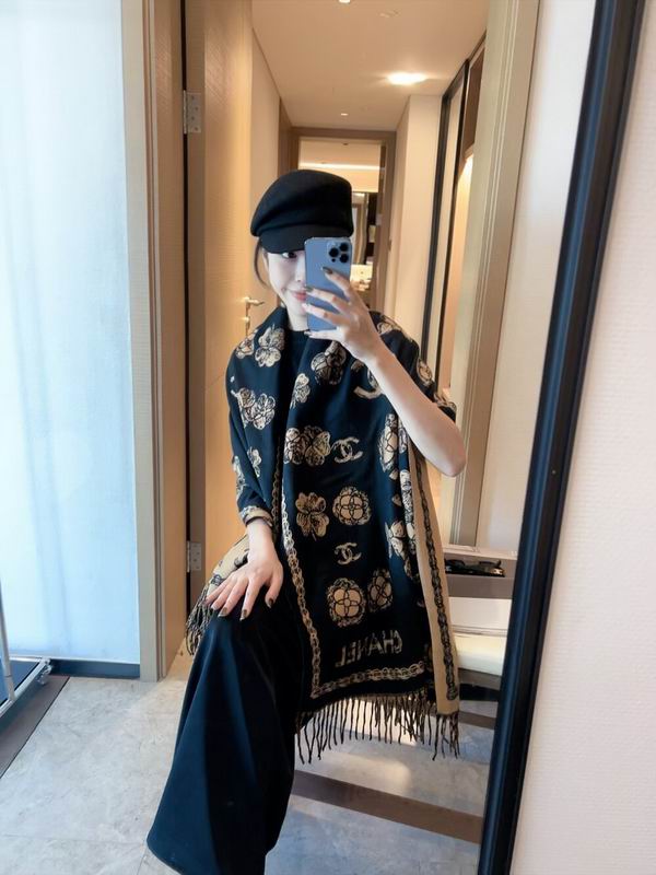 Chanel scarf 60X180cm E21 (13)