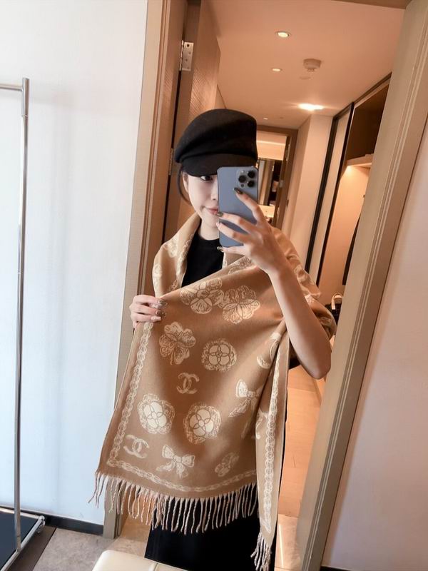 Chanel scarf 60X180cm E21 (2)
