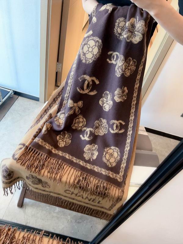Chanel scarf 60X180cm E21 (7)