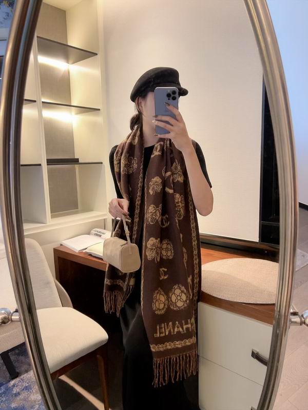 Chanel scarf 60X180cm E21 (9)