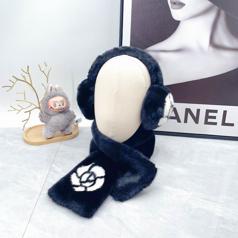 Chanel scarf earmuff dx (11)