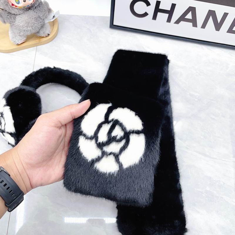 Chanel scarf earmuff dx (16)