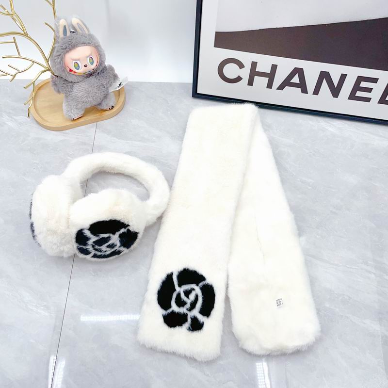 Chanel scarf earmuff dx (4)